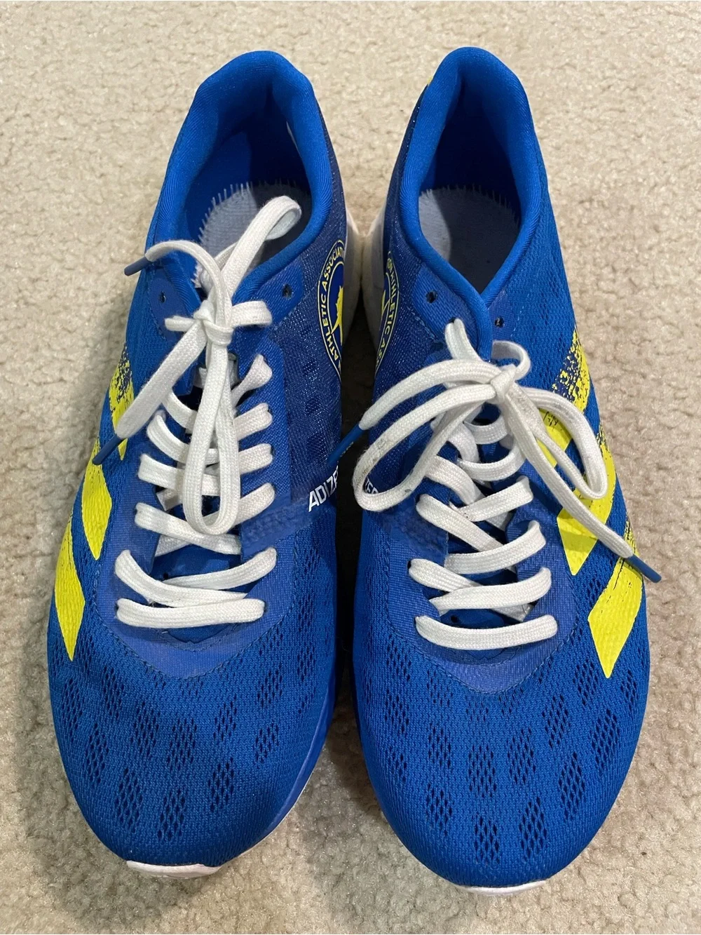Adidas Adizero Boston 9 Marathon 2021 Edition Men's Running Sneakers Size 8.5
